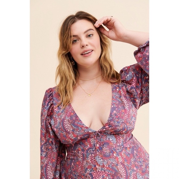 For Love & Lemons FLL Tonya Mini Dress Sz L - Picture 7 of 13